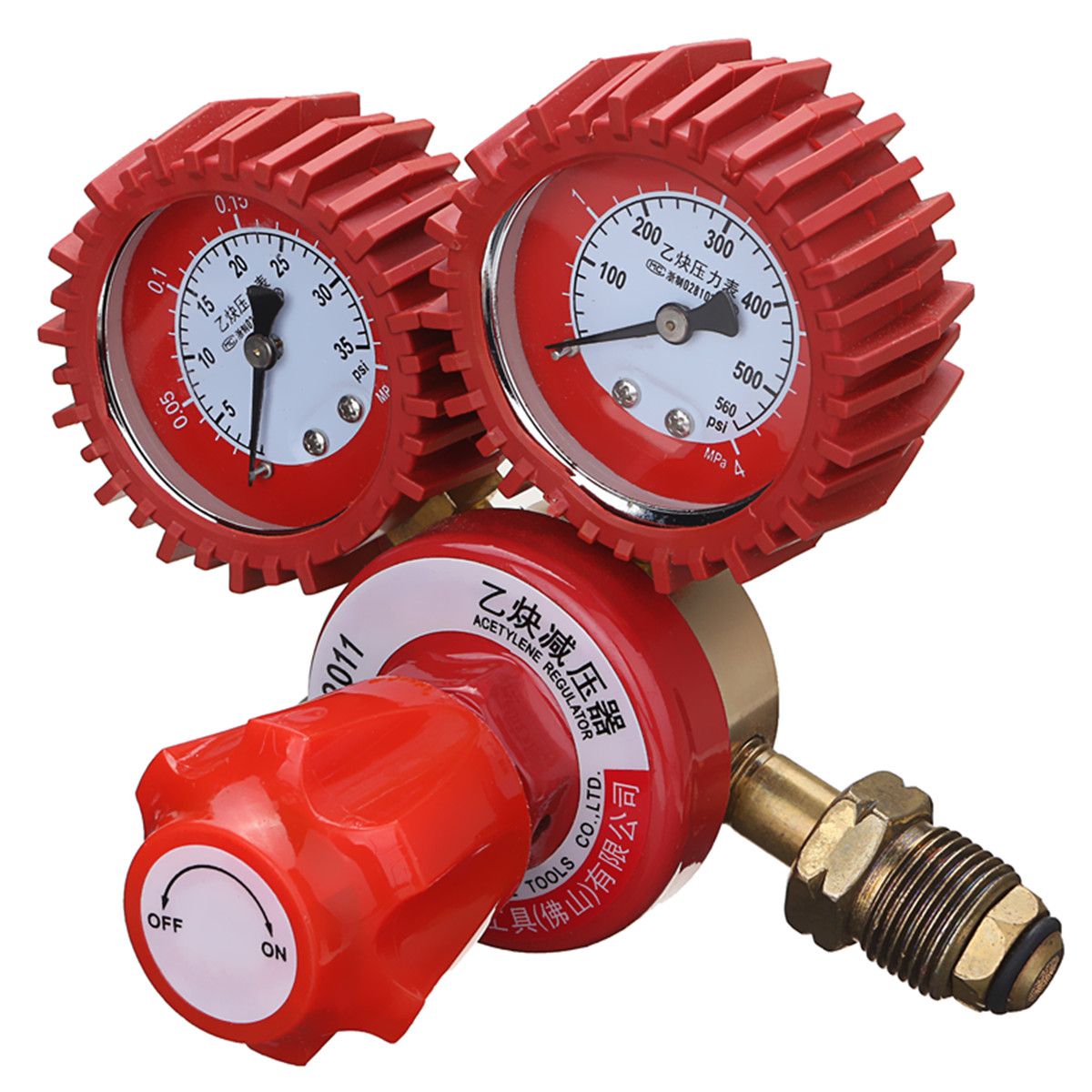 2-Gauge-Acetylene-Gas-Regulator-0-4MPA-Single-Stage-Welding-Burning-Cutting-58-1324742