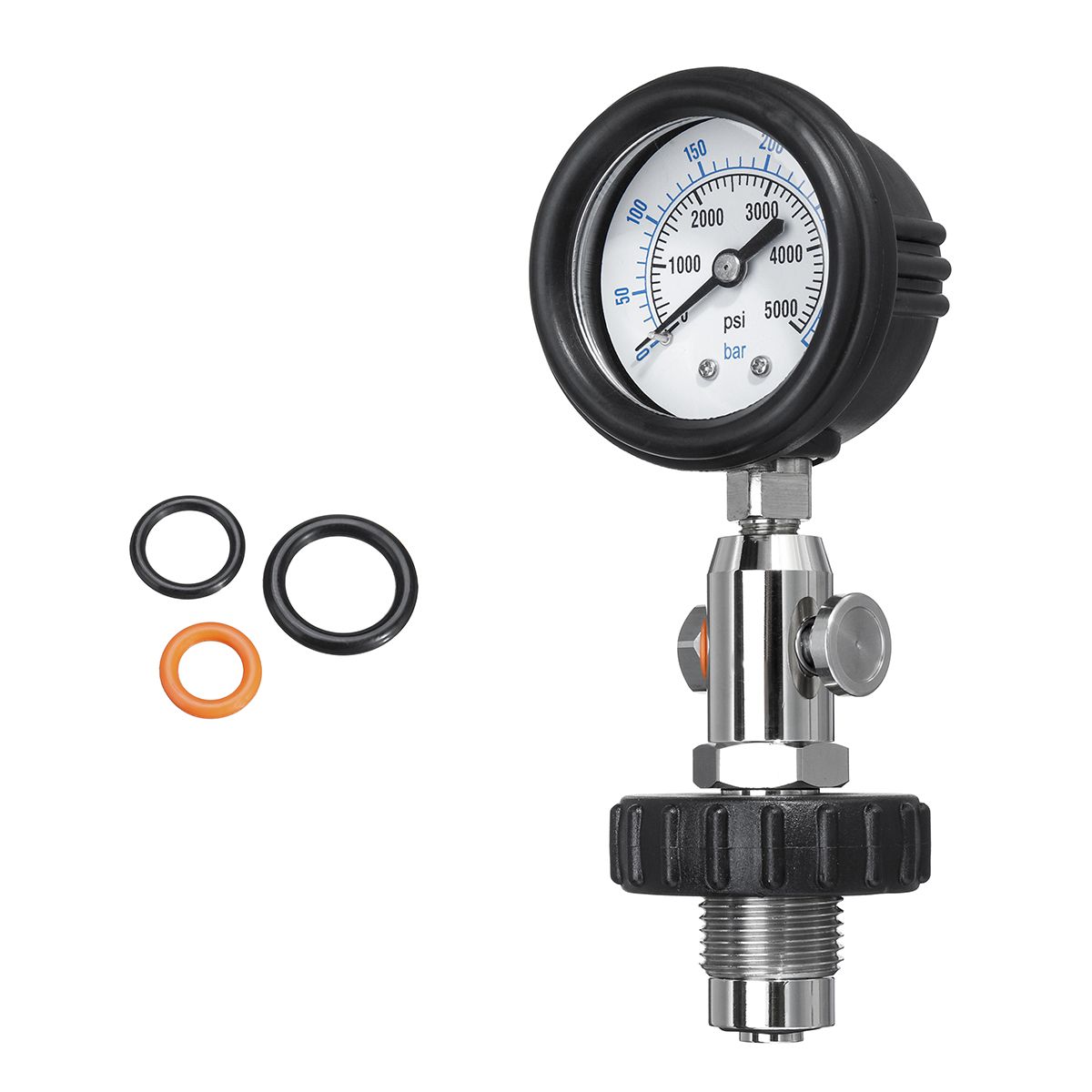 350-BAR-Axial-Hydraulic-Pressure-Gauge-Test-40MPa-6000PSI-Stainless-Steel-Indicator-1649890