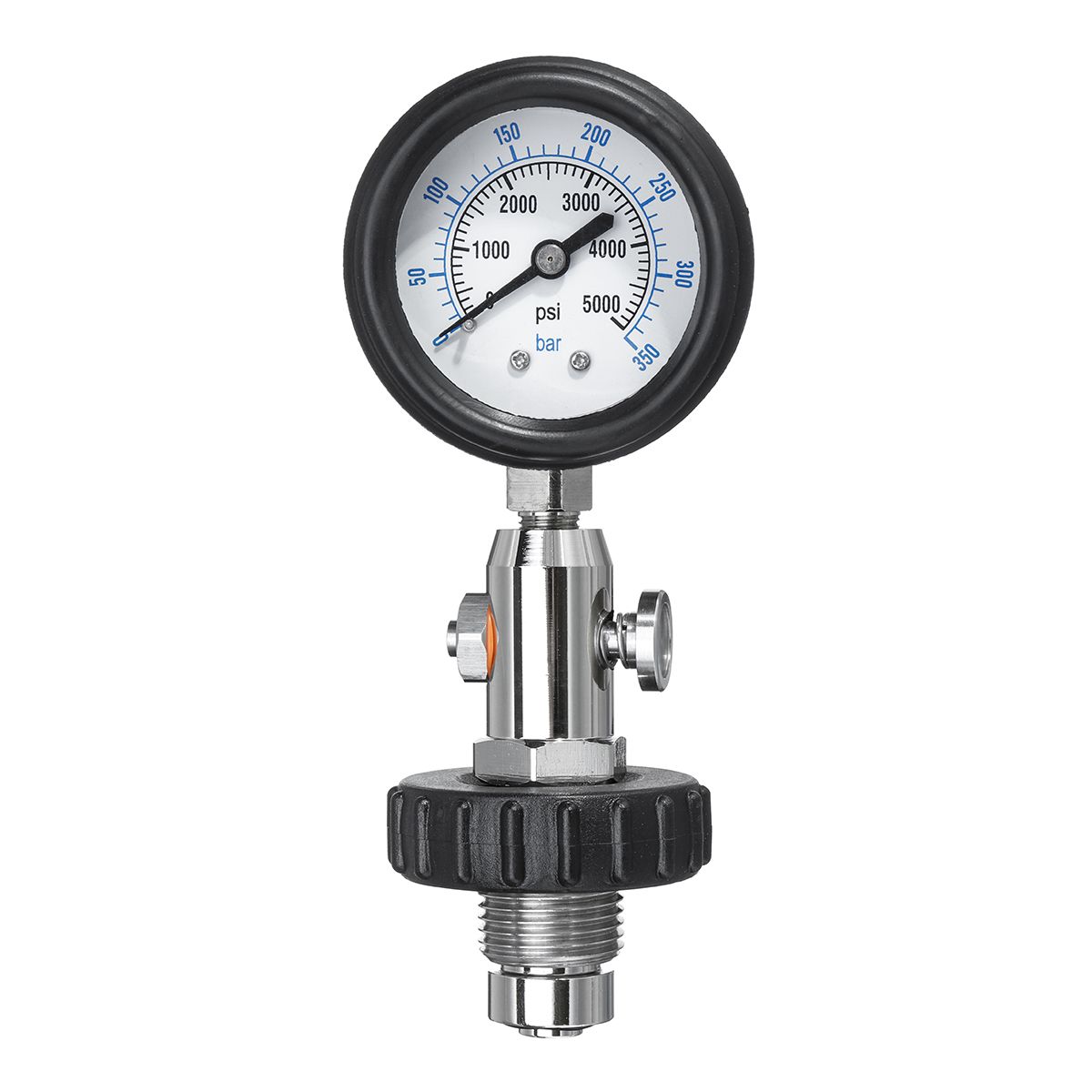 350-BAR-Axial-Hydraulic-Pressure-Gauge-Test-40MPa-6000PSI-Stainless-Steel-Indicator-1649890