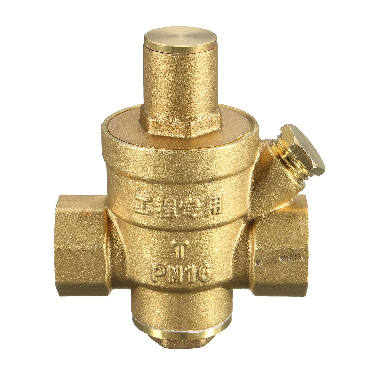 DN20-NPT-frac12-Adjustable-Brass-Water-Pressure-Regulator-Reducer-with-Gauge-Meter-1135673