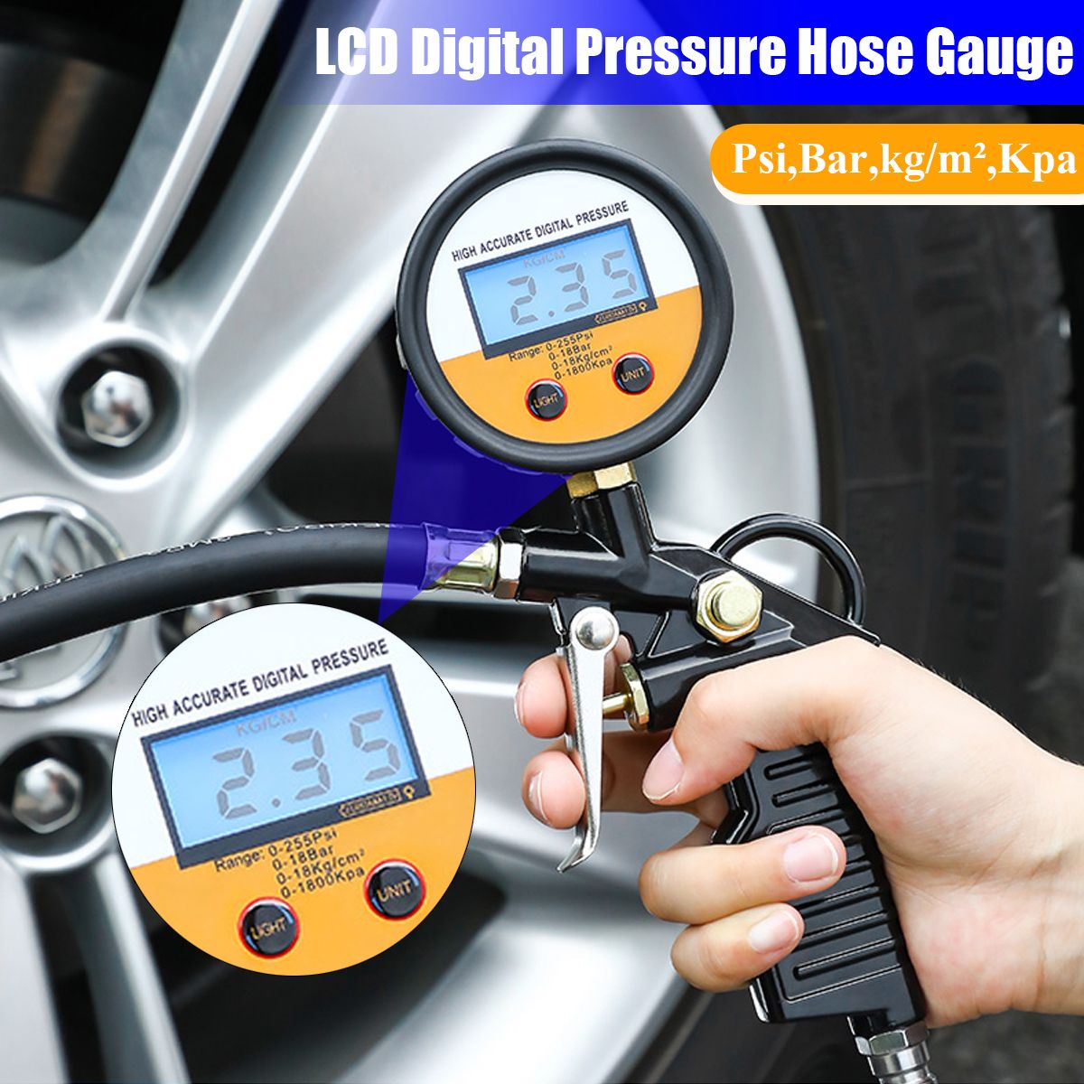LCD-Digital-Pressure-Hose-Gauge-Car-Air-Tire-Tyre-Inflator-Compressor-1765729