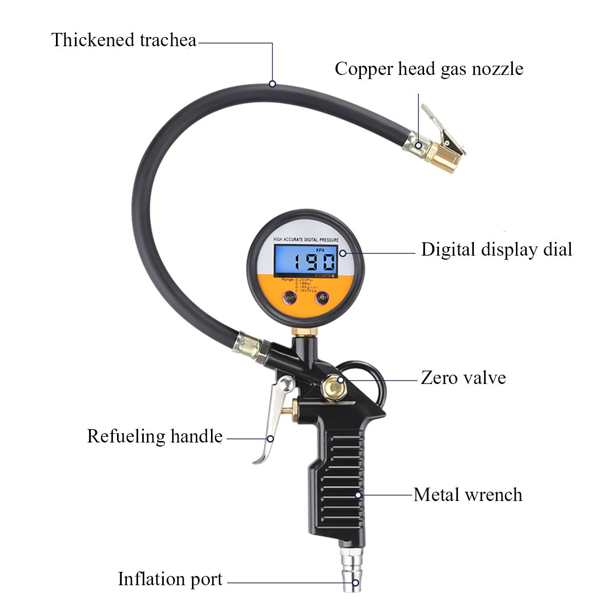 LCD-Digital-Pressure-Hose-Gauge-Car-Air-Tire-Tyre-Inflator-Compressor-1765729