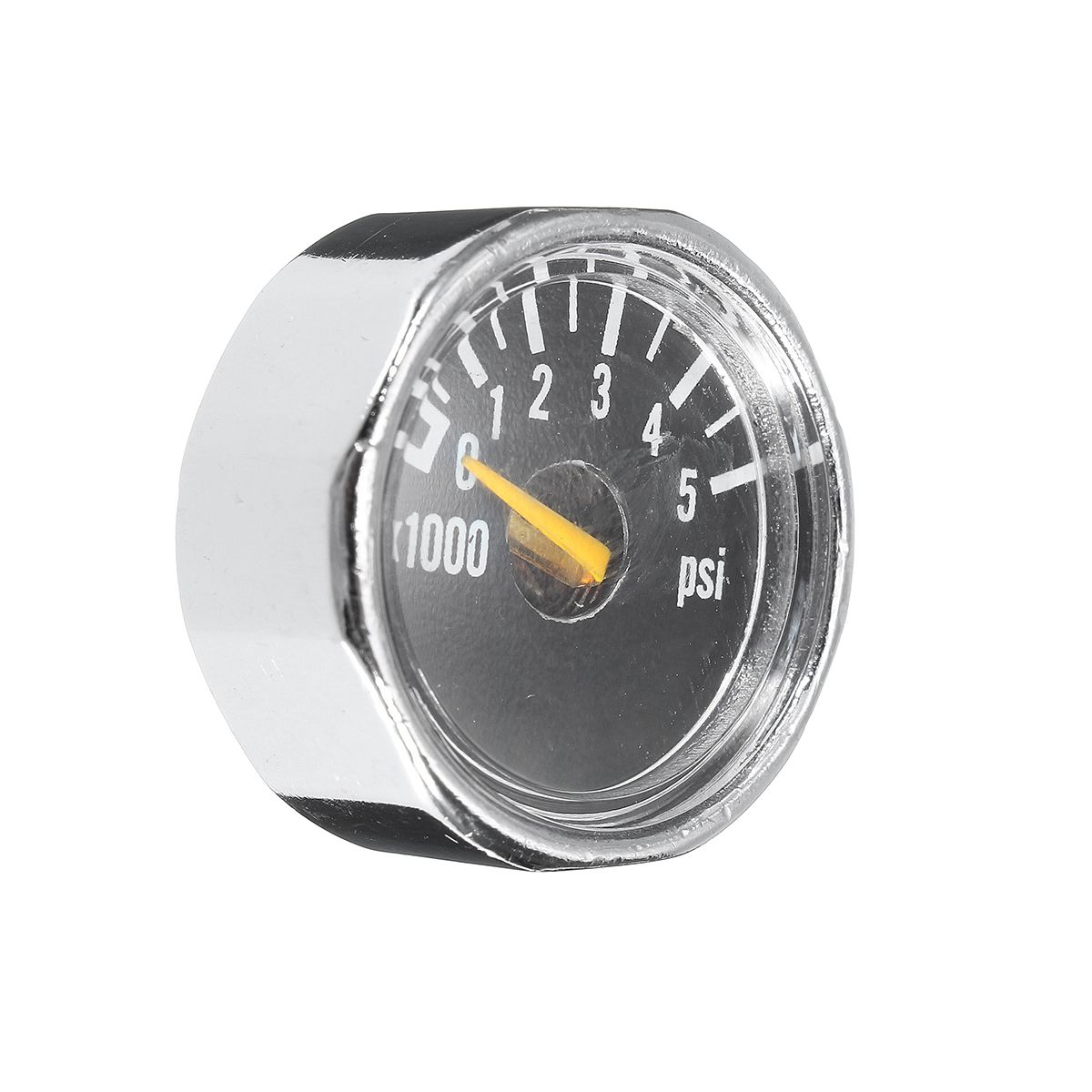 Micro-Gauge-1-inch-25mm-0-to-5000psi-High-Pressure-for-HPA-Paintball-Tank-CO2-PCP-1263873