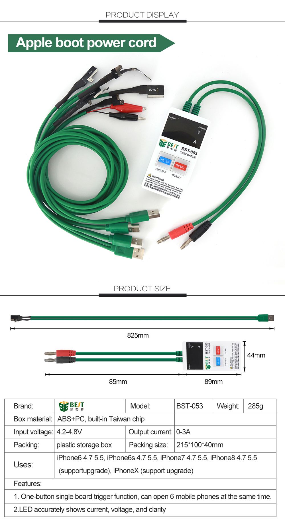 BEST-053-Power-Supply-Boot-Line-for-iPhone-X-8-8P-7-7P-6S-6-6P-6s-Plus-Test-Repair-Tool-Mobile-Phone-1602109