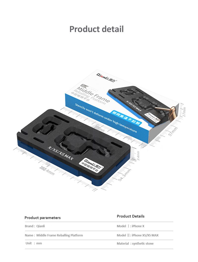 Qianli-3D-BGA-Reballing-Stencil-Platform-for-Phone-XXSMAX-11-Pro-Max-Motherboard-Middle-Layer-Planti-1712972