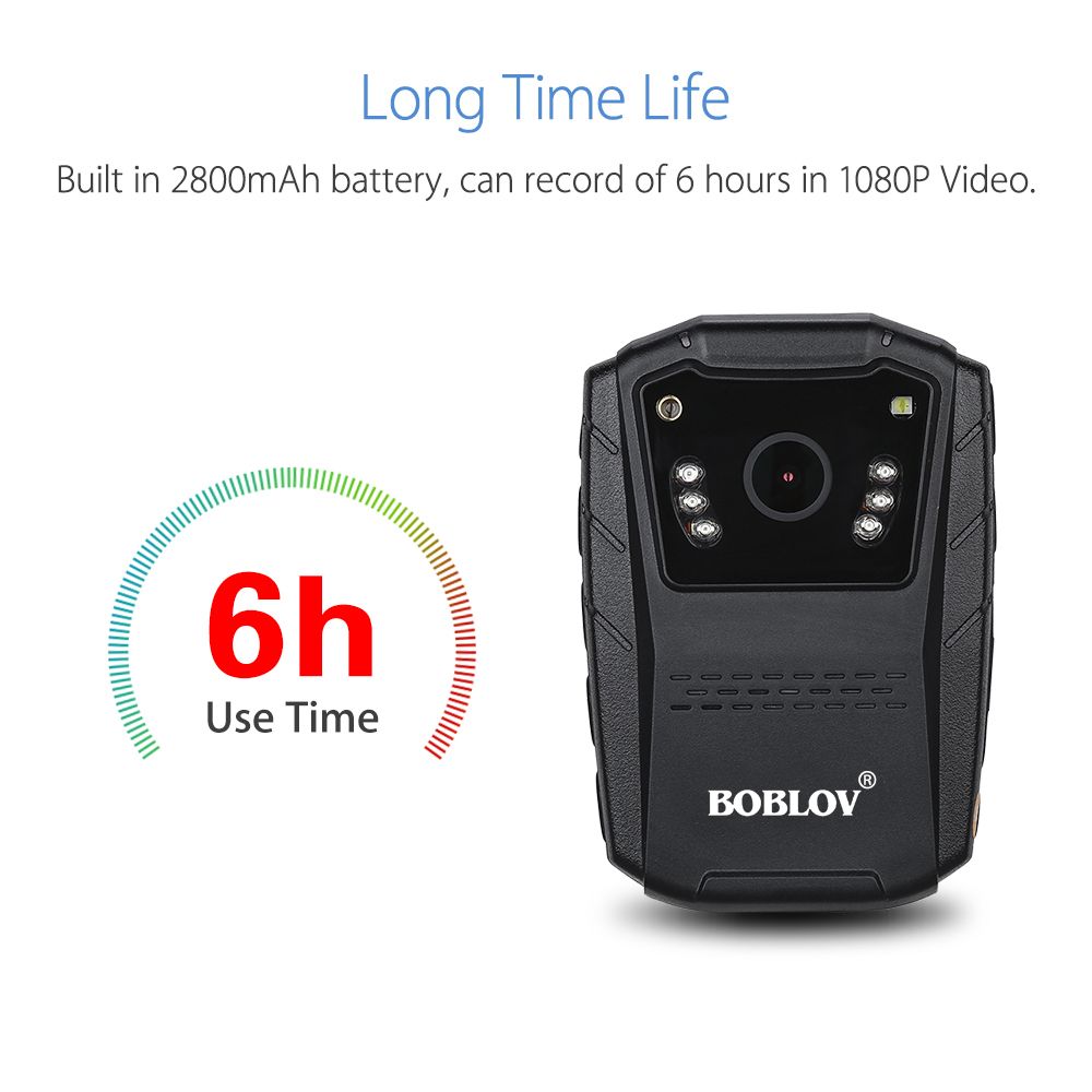 BOBLOV-S70-HD-16G-1080P-12M-GPS-20quot-LCD-Police-Body-Camera-Night-Vision-Security-IR-DVR-Video-Las-1213237