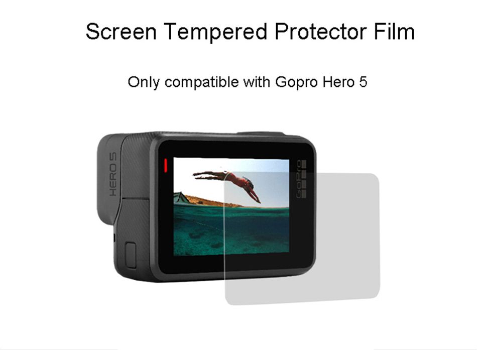 Camera-LCD-Protector-Screen-Film-Protective-Accessory-for-Gopro-Hero-5-with-Cleaning-Cloth-1096925