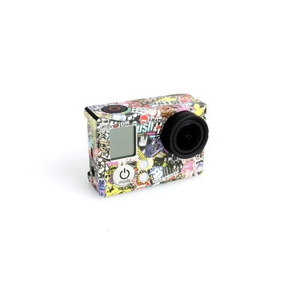 Color-Drawing-Body-Cam-Sticker-for-Gopro-Hero-4-3-3-Plus-Bare-Machine-Cartoon-1107974