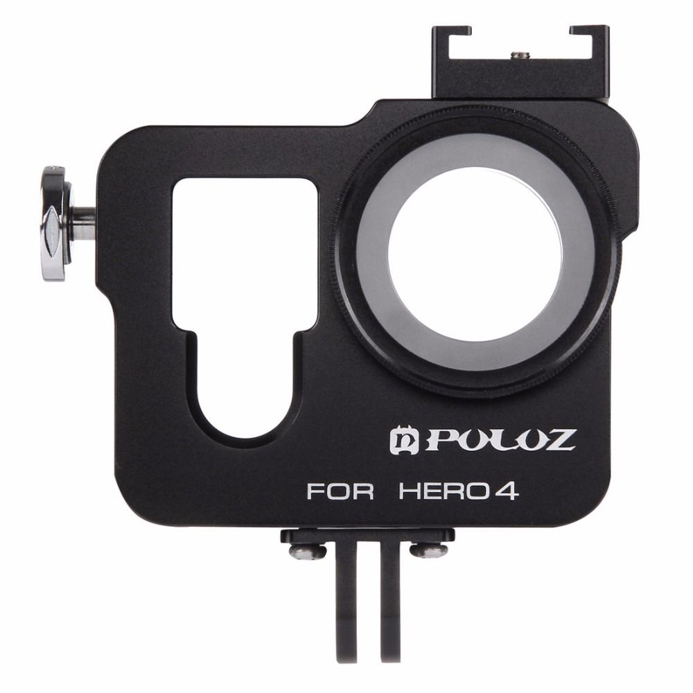 PULUZ-PU153-Housing-Shell-Aluminum-Alloy-Protective-Case-Cage-W-UV-Lens-Filter-Lens-Cap-for-GoPro-He-1200359