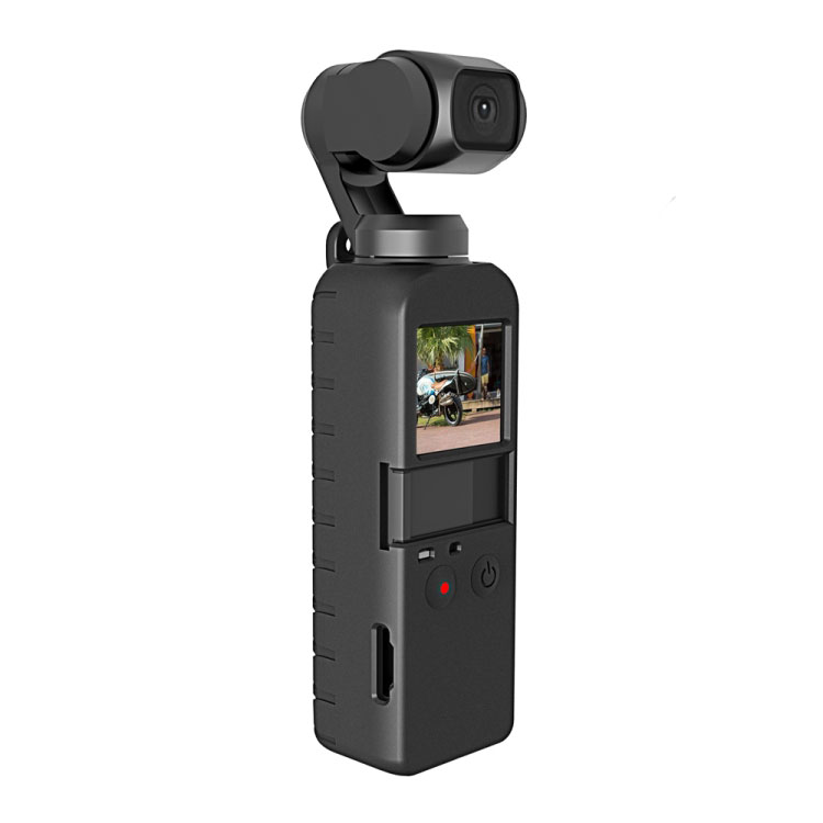 PULUZ-PU374-Protector-Silicone-Cover-Protective-Case-for-DJI-OSMO-Pocket-Sport-Action-Camera-1455410