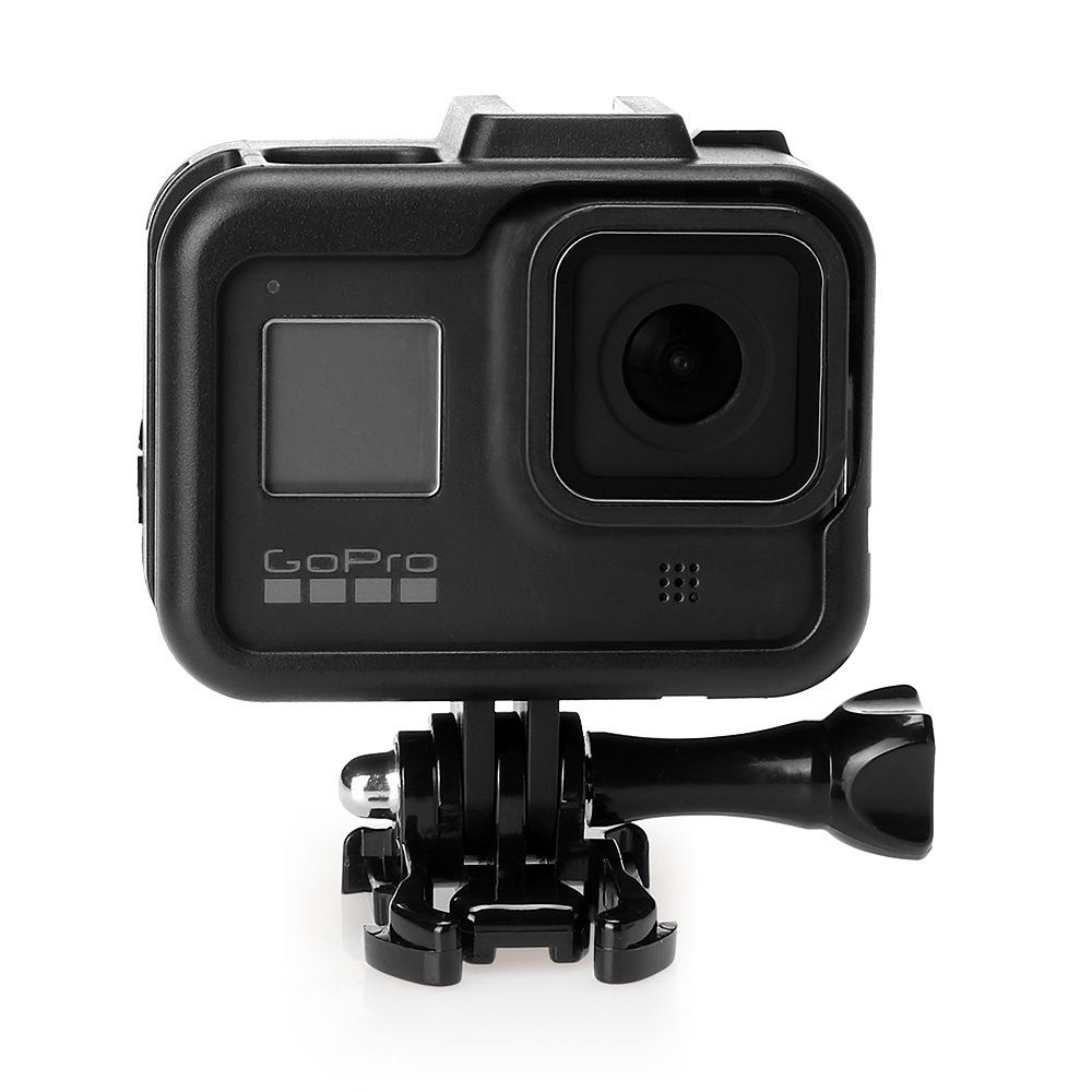 Protective-Frame-Case-Shell-Side-Open-with-Cold-Shoe-for-GoPro-Hero-8-Black-Action-Sports-Camera-1594650