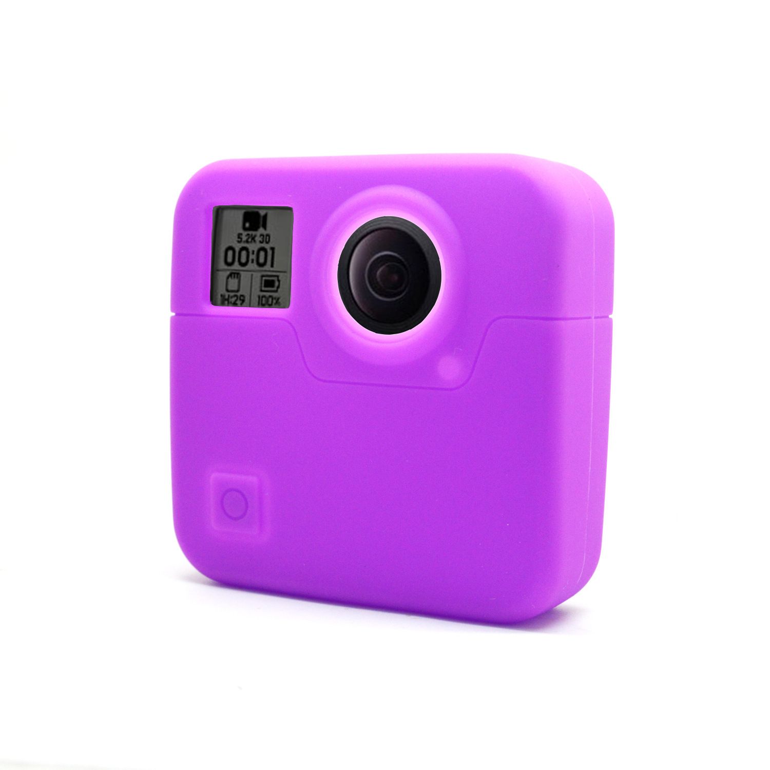 Silicone-Protective-Case-Skin-Cover-Camera-Accessories-for-GoPro-Fusion-360-Camera-8-Colors-1238129