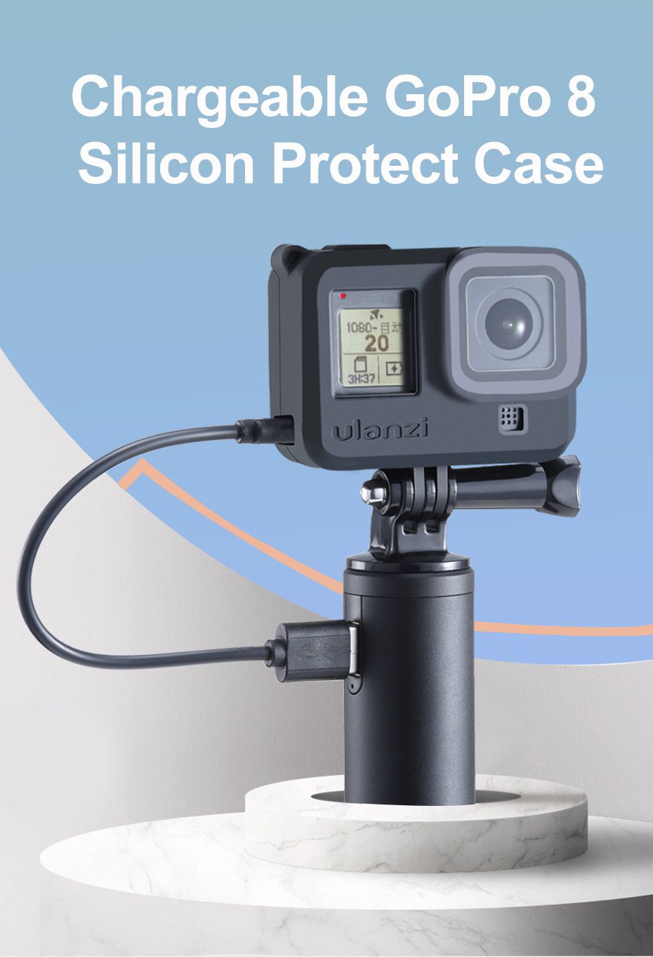 Ulanzi-G8-3-Protective-Case-Frame-Protector-Cover-with-Lens-Protective-Cap-for-Gopro-Hero-8-Black-Ac-1614847