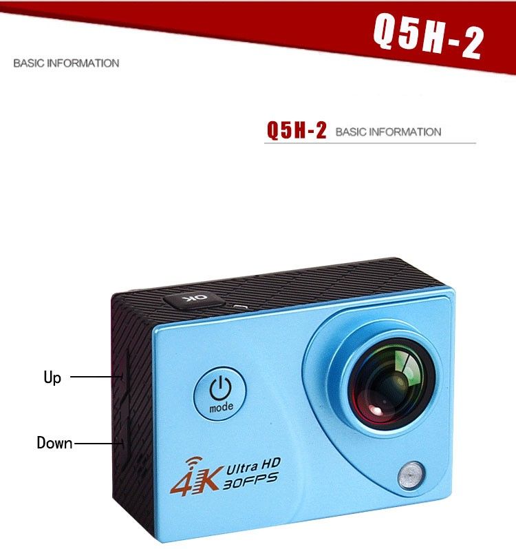 XANES-Q5H-2-4K-Wifi-16M-Pixels-20quot-LCD-170deg-Wide-Angle-Night-Fill-Light-Mini-Sports-Camera-3M-W-1244940