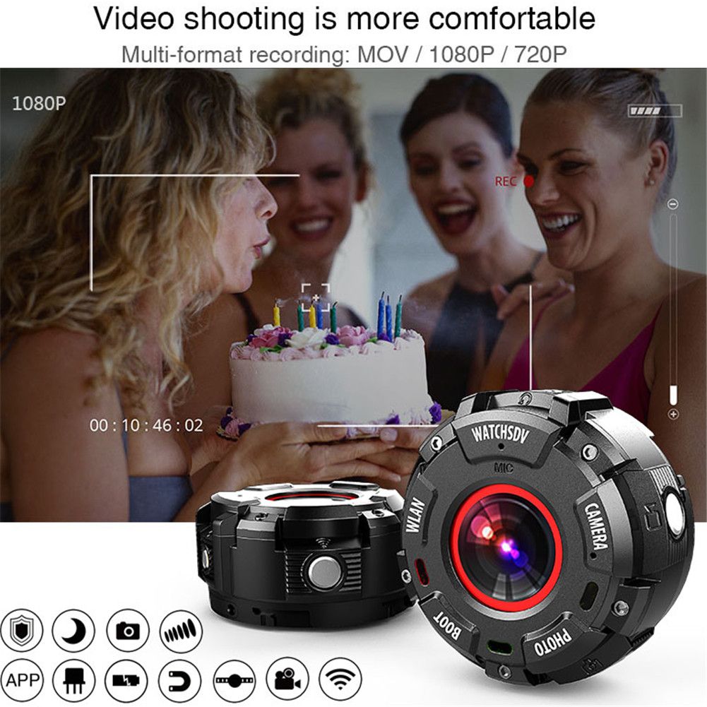 XANES-S222-HD-1080P-WIFI-Camera-Night-Vision-Vlog-Camera-Smart-Wristband-with-900mAh-Battery-30M-Wat-1310631