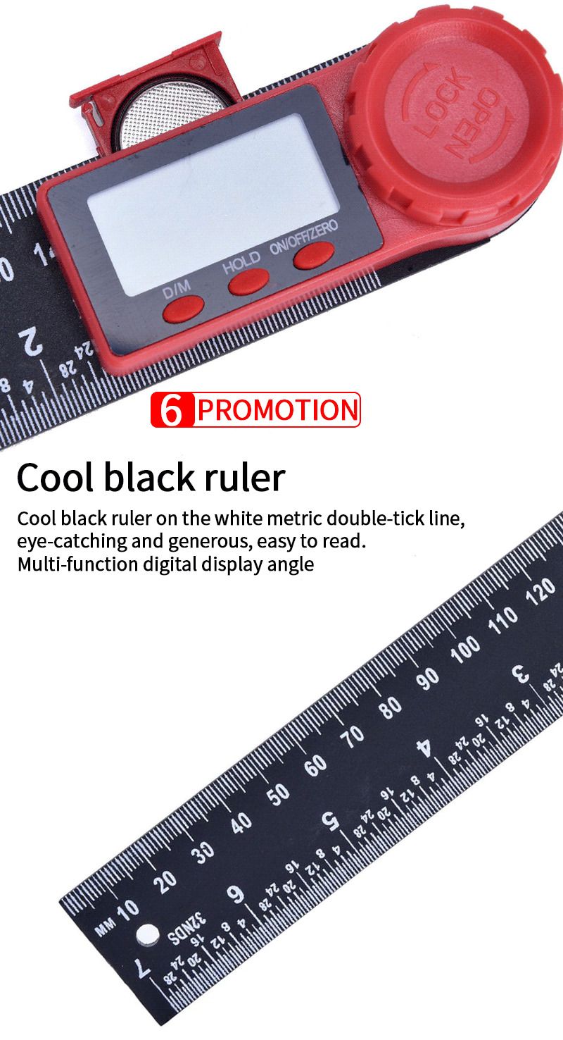 0-200mm-0-300mm-360-deg-LCD-Display-Carbon-Fiber-Digital-Angle-Ruler-Inclinometer-Electron-Goniomete-1526888