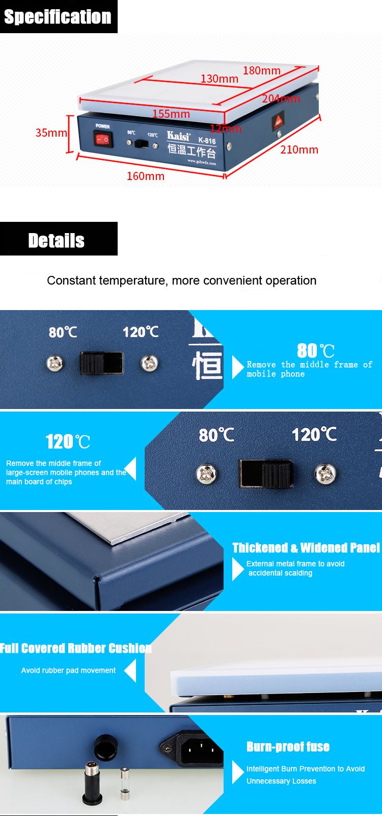 Kaisi-K-816-LCD-Phone-Screen-Separator-Heating-Platform-Glass-Removal-Phone-Repair-Machine-Auto-Heat-1438092