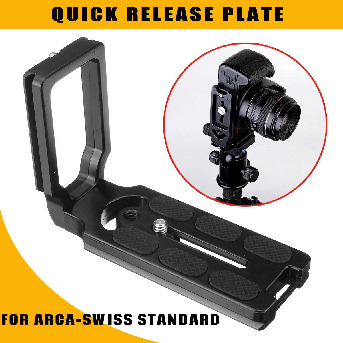MPU-105-L-Shape-Quick-Release-Plate-Bracket-for-Canon-for-Nikon-All-Cameras-with-One-quarter-Screw-1263991