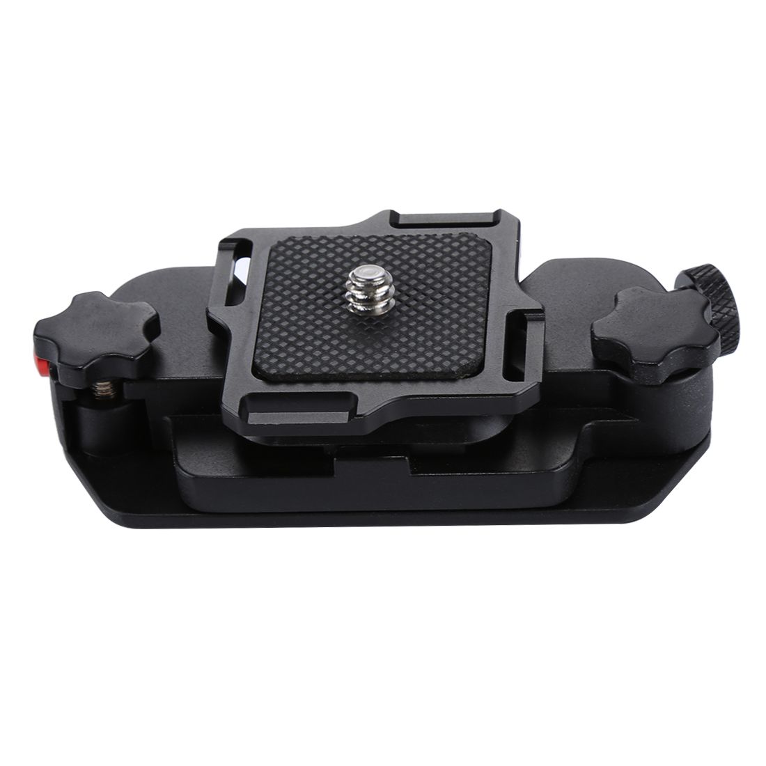 PULUZ-PU231-Camera-Clip-Aluminum-Alloy-Quick-Release-Clip-with-Plate-for-DSLR-Camera-1303779