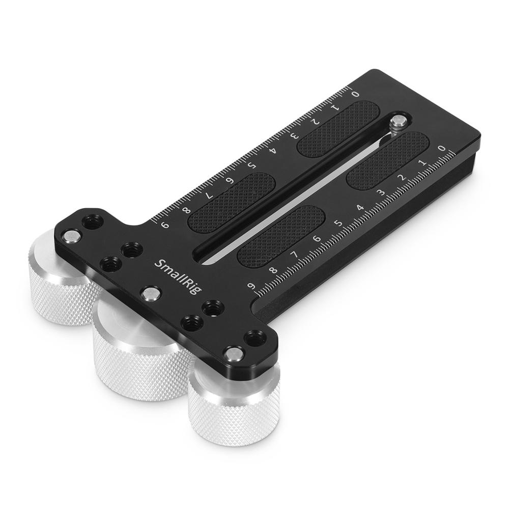 SmallRig-2308-Counterweight-Mounting-Plate-With-14quot-20-Threaded-Holes-for-DJI-Ronin-S-Gimbal-Stab-1729592