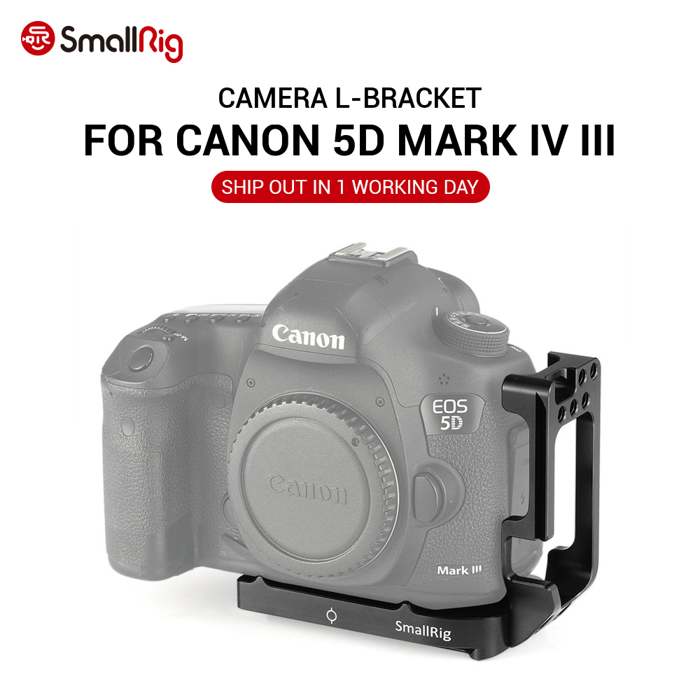 Smallrig-2202-5D-Mark-4-Camera-L-Plate-L-Bracket-for-Canon-5D-Mark-IV-Mark-III-Quick-Release-Arca-St-1726320