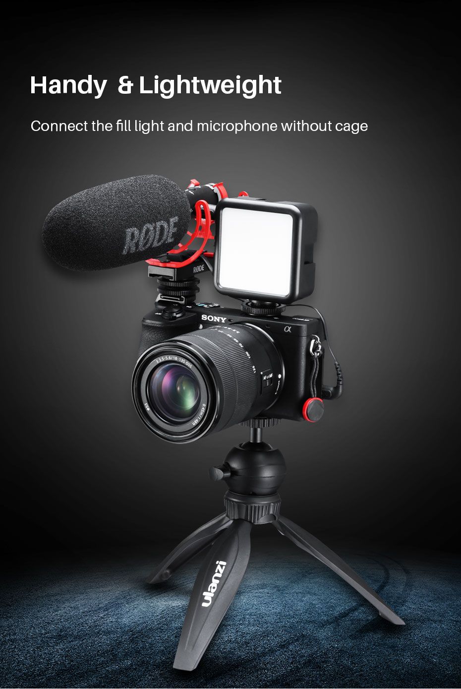 UURig-R044-Mini-Cold-Shoe-Bracket-Extension-Microphone-LED-Light-Mount-Base-Vlog-Accessories-for-Son-1704234