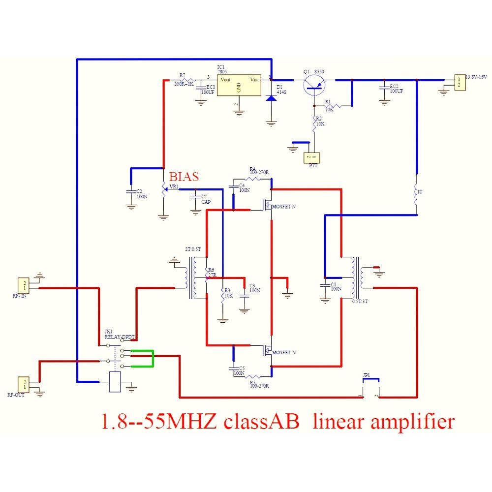 100W-SSB-Linear-HF-Power-Amplifier-For-YAESU-FT-817-KX3-Heatsink-CW-AM-FM-C4-005-DIY-KITS-1586430