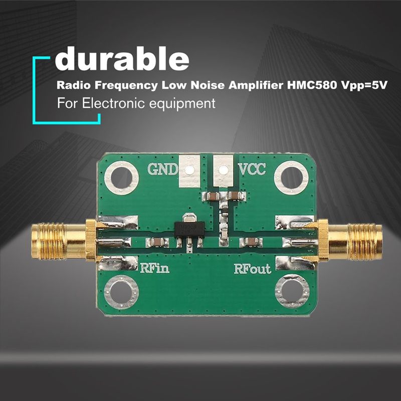 RF-Radio-Frequency-Low-Noise-Amplifier-Board-HMC580-Vpp-5V-for-Short-Wave-FM-Radio-Remote-Control-Re-1725127