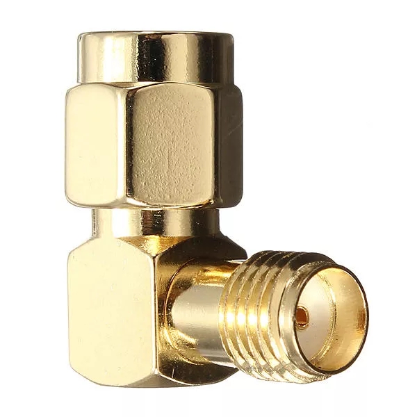 10Pcs-DANIU-SMA-Male-To-SMA-Female-Jack-Right-Angle-Crimp-RF-Adapter-Connector-1597148