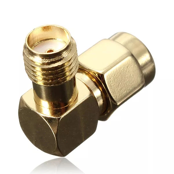 10Pcs-DANIU-SMA-Male-To-SMA-Female-Jack-Right-Angle-Crimp-RF-Adapter-Connector-1597148