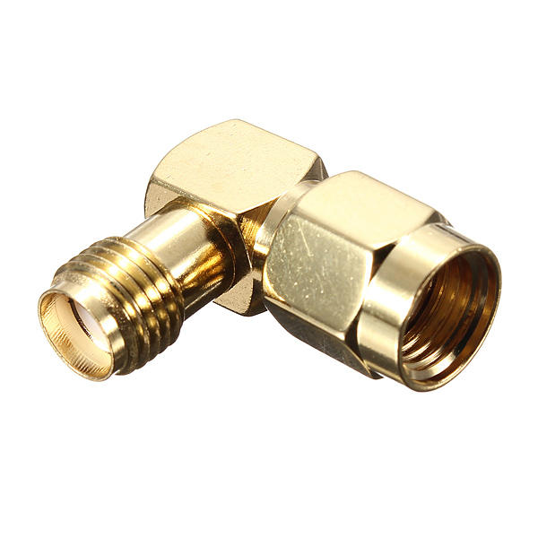 DANIU-RP-SMA-Male-To-SMA-Female-Jack-Right-Angle-Crimp-RF-Adapter-Connector-924941