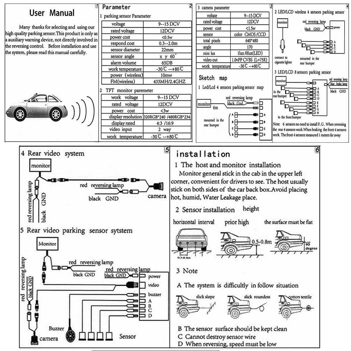 4-Sensors-22mm-Buzzer-Car-Parking-Sensor-Kit-Reverse-Backup-Sound-Alert-System-1767432