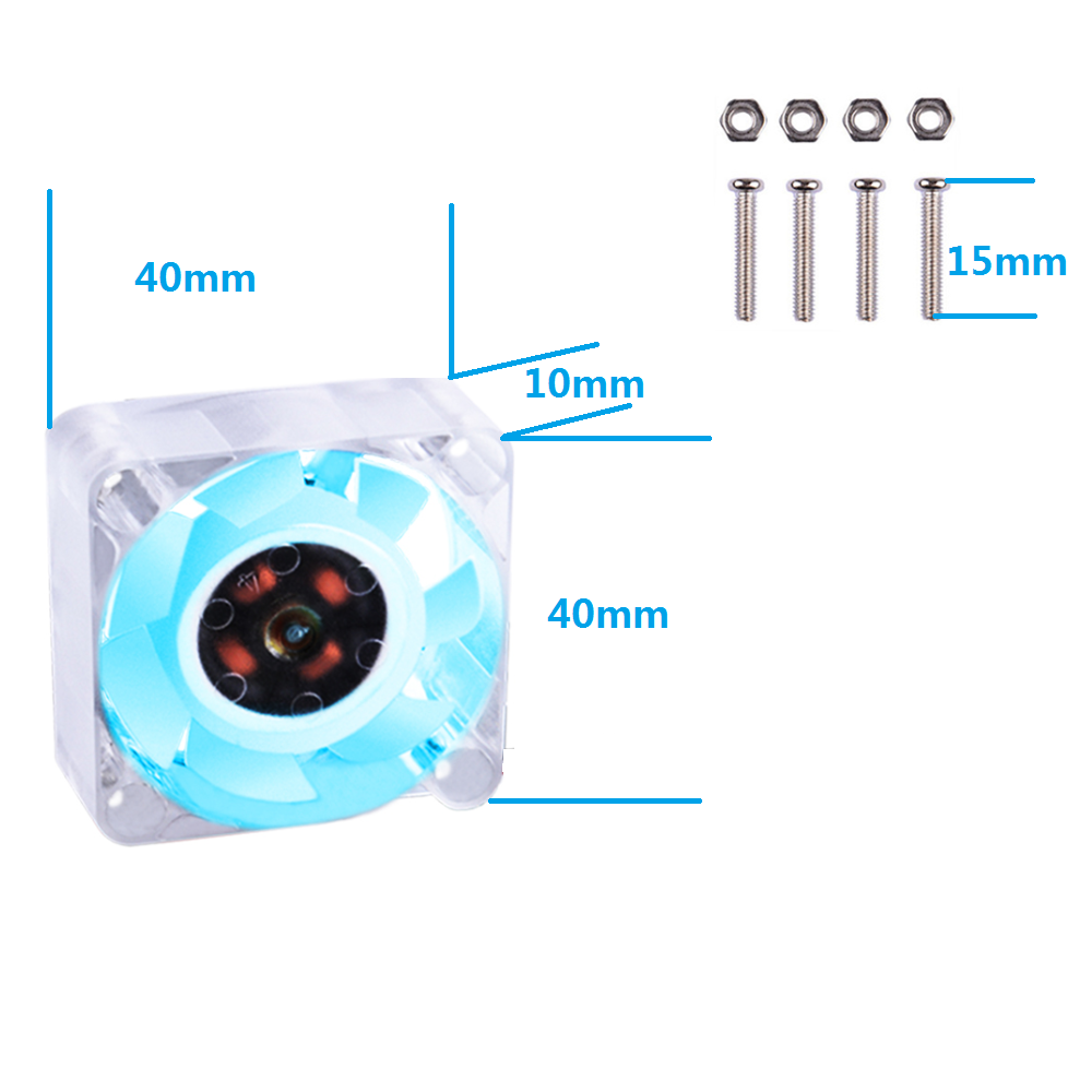 1-Set-2-Pieces-Transparent-4010-Cooling-Fan-Blue-Light-RGB-LED-for-Raspberry-Pi-4B--3B--3B-1613882