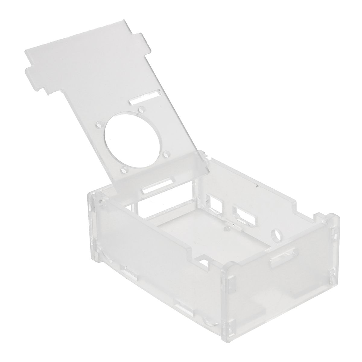 3x-Heat-Sink-Kit-Transprent-Acrylic-CaseCooling-Fan-For-Raspberry-Pi-3-Model-B-1202359