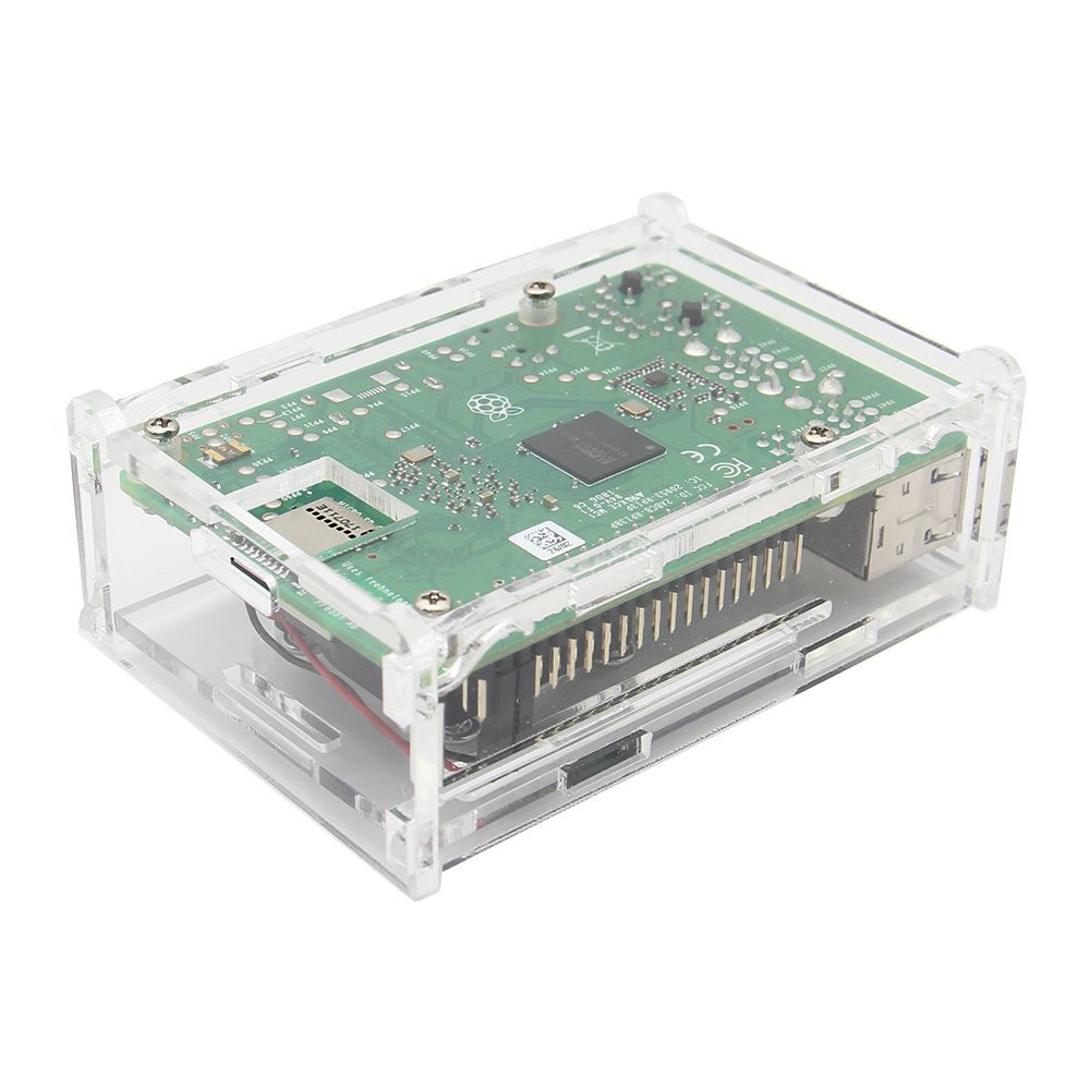 4-in-1-Raspberry-Pi-3-Model-BPlus--Acrylic-Case--Cooling-fan--Heatsink-Kit-1299562