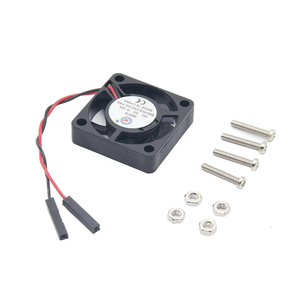 4-in-1-Raspberry-Pi-3-Model-BPlus--Acrylic-Case--Cooling-fan--Heatsink-Kit-1299562