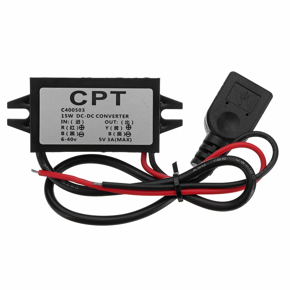 6-40V-To-USB-5V3A-DC-Male-Converter-CPT-Car-For-Raspberry-PiMobile-PhoneNavigatorDriving-Recorder-1305502