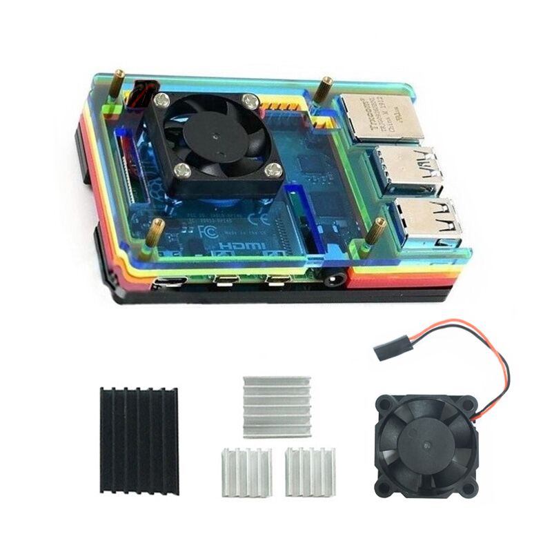 6-Layer-Rainbow-Case-with-Cooling-Fan-and-Heatsink-for-Raspberry-Pi-4B-1615050