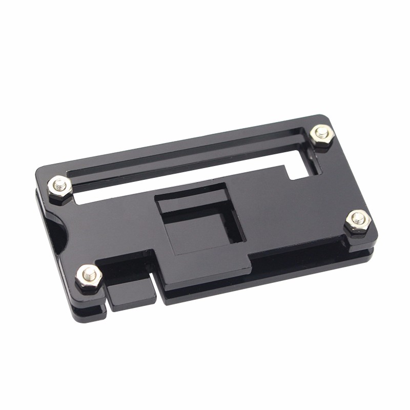 Black-Acrylic-Case--Aluminum-Heat-Sink-For-Raspberry-Pi-Zero-WV13-1260692