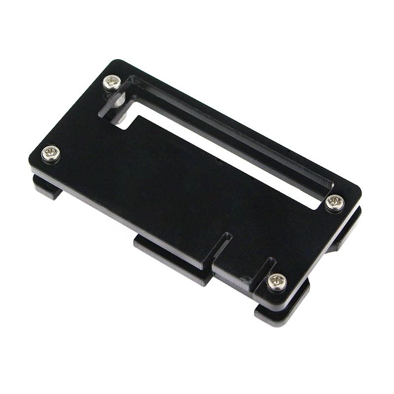 Black-Acrylic-Case--Aluminum-Heat-Sink-For-Raspberry-Pi-Zero-WV13-1260692