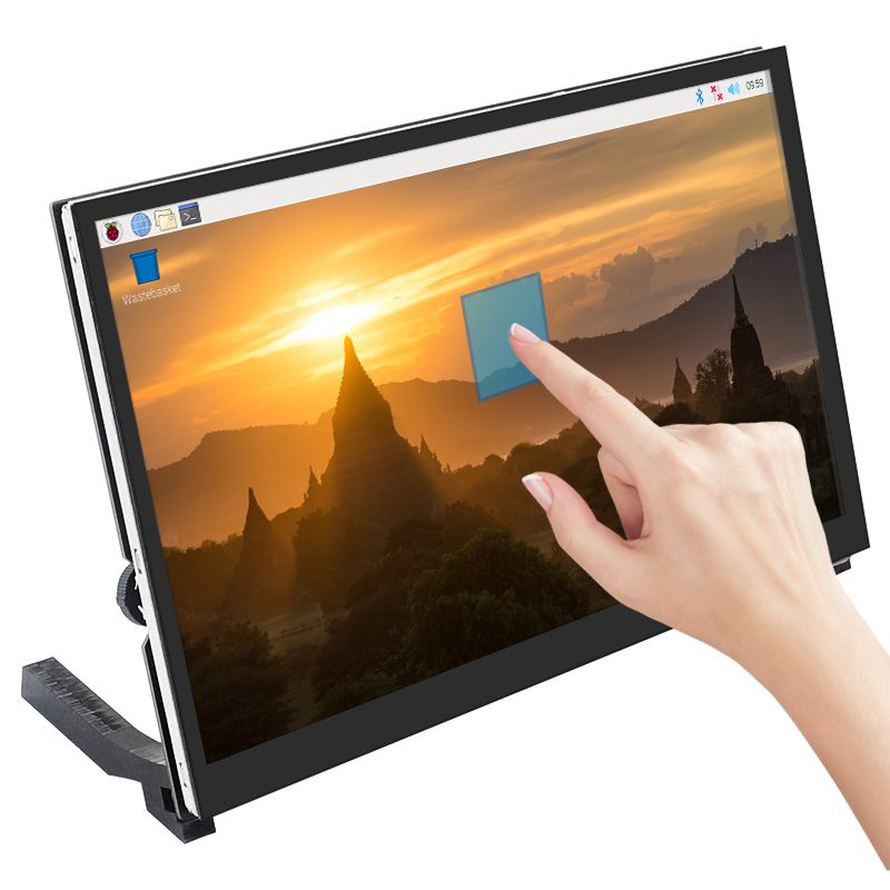 Catda-C2735-101Inch-1024600-IPS-USB-HDMI-Portable-Monitor-Capacitive-Pi-Display-Drive-Free-for-Raspb-1740060