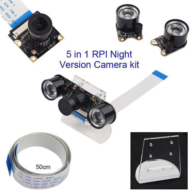 Caturda-C0771-5-in-1-Night-Vision-Camera-Kit-with-Bracket-for-Raspberry-Pi-1718812