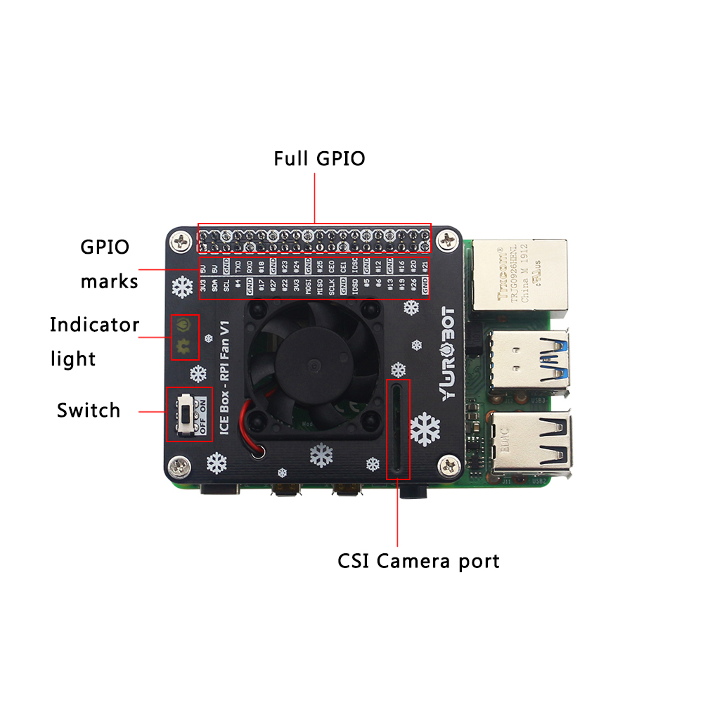 Green-LED-Cooling-Fan-Module-GPIO-Expansion-Board-for-Raspberry-Pi-4-Model-B--3B--3B-1613080