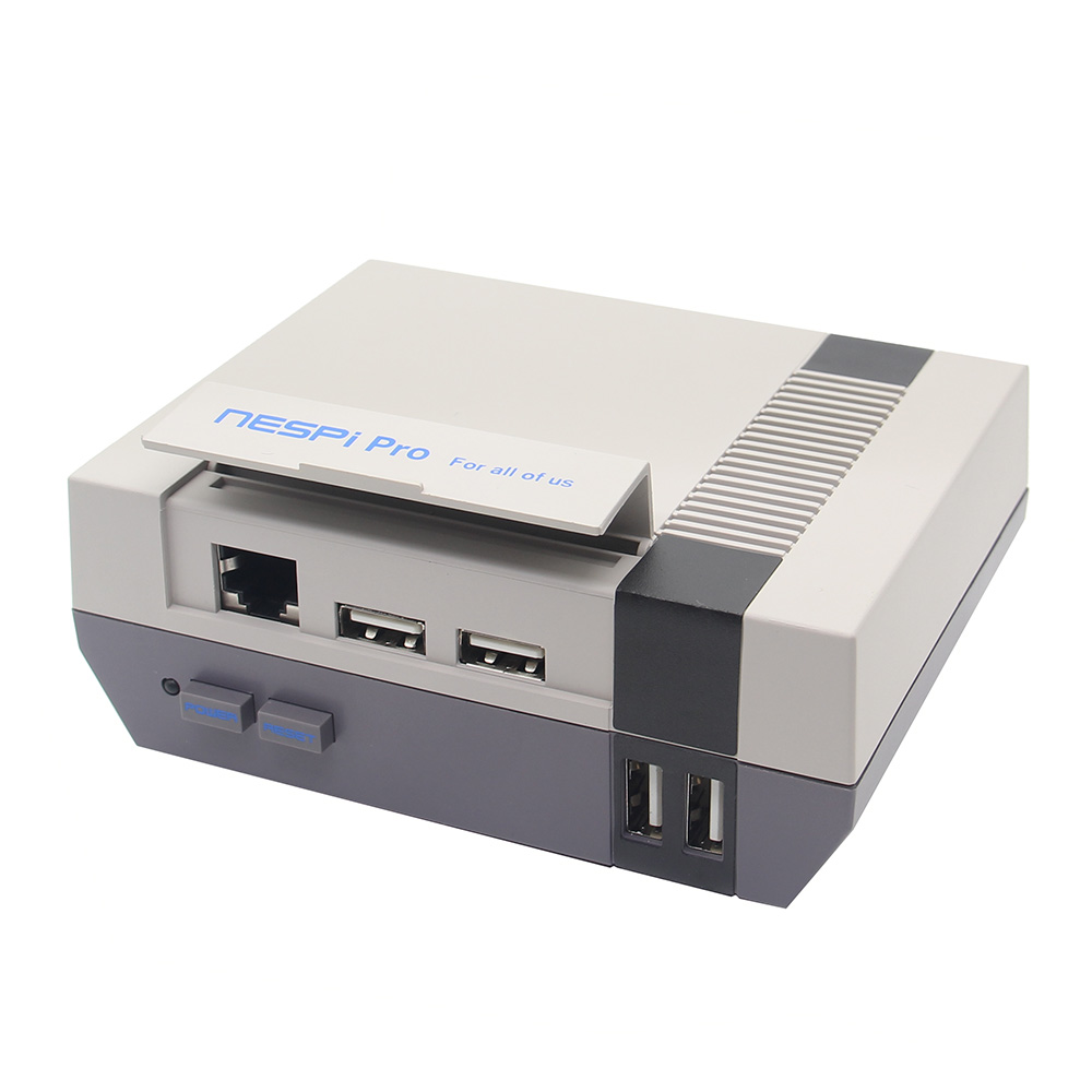 NESPi-Pro-FC-Style-NES-Blue-Sign-Enclosure-Case-With-RTC-Function-For-Raspberry-Pi-3-Model-B--3B--2B-1321370