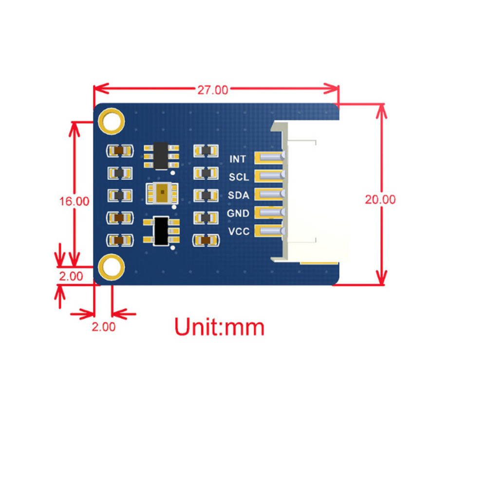 TSL2591X-Light-Sensor-with-PH20-5PIN-Cable-600M1-Wide-Dynamic-Range-88000Lux-I2C-Interface-33V-5V-Se-1587135