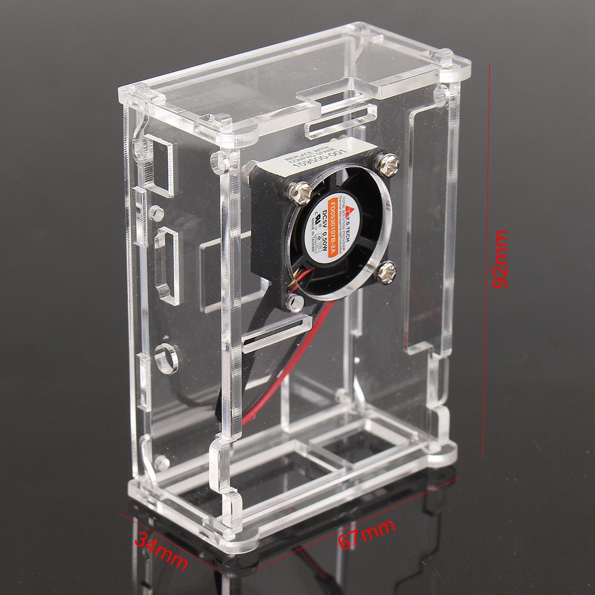 Transparent-Acrylic-Case-Shell-Enclosure-Box-with-Fan-For-Raspberry-Pi-3B2BB-1145104