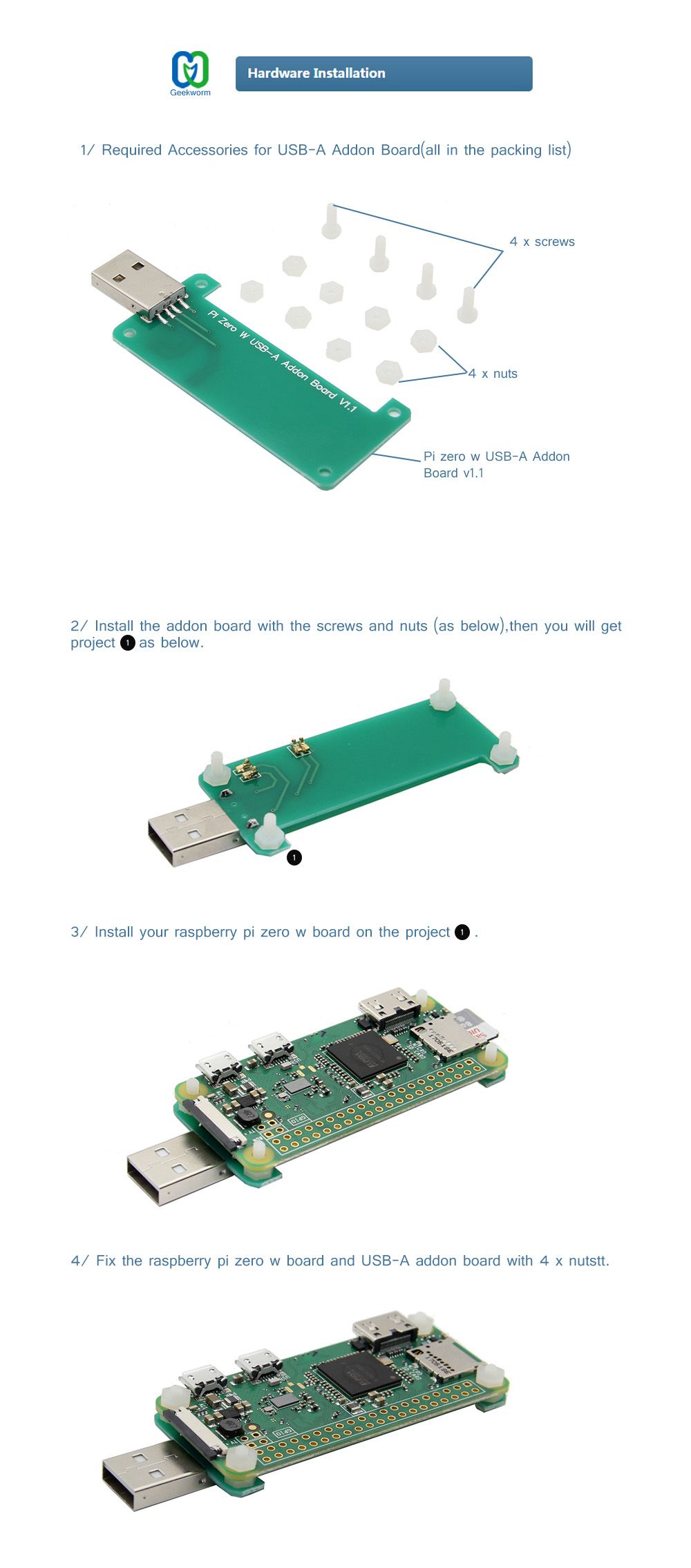 USB-A-Addon-Board-V11-USB-Connector-Expansion-Board-For-Raspberry-Pi-Zero--Zero-W-1234866