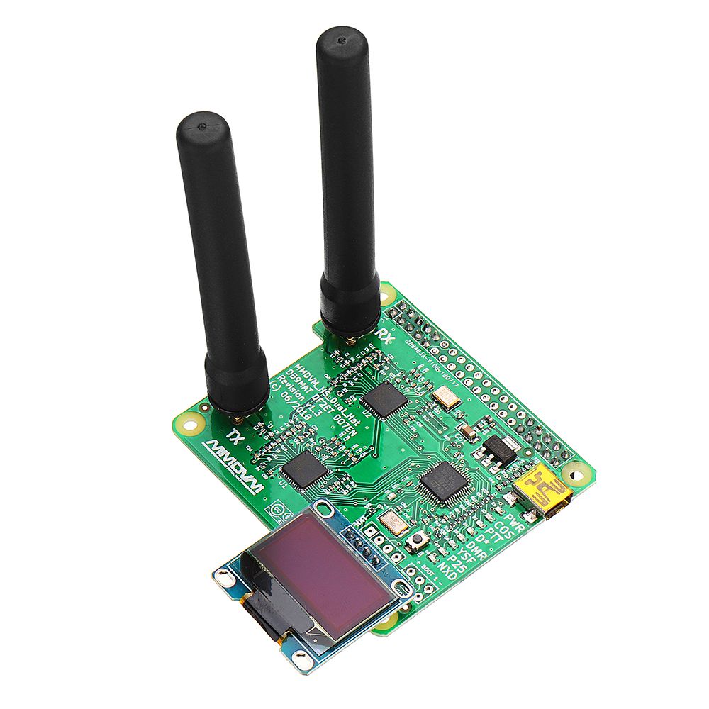 USB-Communication-Duplex-MMDVM-Hotspot-Support-P25-DMR-YSF--OLED-Screen--2PCS-Antenna--Case-For-Rasp-1368593