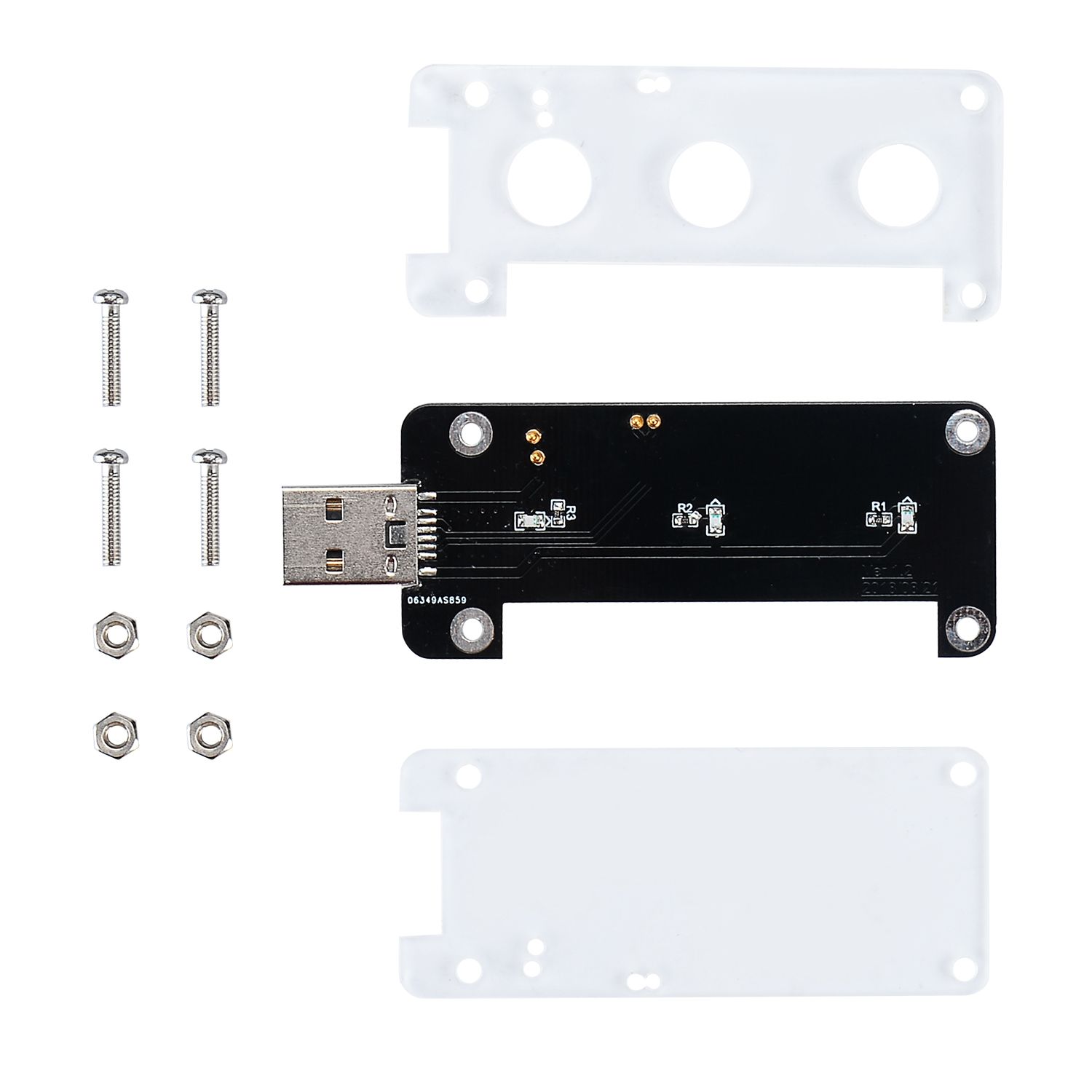 USB-Dongle-With-Acrylic-Shield-for-Raspberry-Pi-Zero--Zero-W-1432397