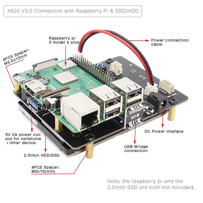 X820-V30-25-inch-SATA-HDDSSD-Storage-Expansion-Board-for-Raspberry-Pi-3-Model-B-2B--B-1170391